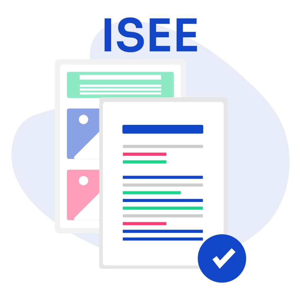 Illustrazione documenti richiesta attestazione ISEE 2021 online